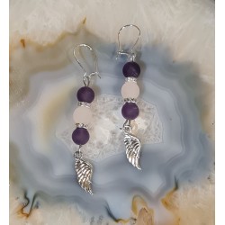 Boucles d'oreilles Ange...