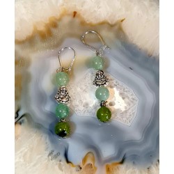 Boucles d'oreilles Bouddha...