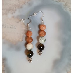 Boucles d'oreilles Joie et...