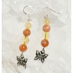 Boucles d'oreilles Papillon...