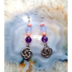 Boucles d'oreilles Graine...