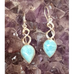 Boucles d'oreilles Larimar 013