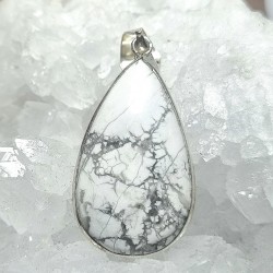 Pendentif Howlite 002