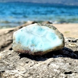 Larimar bloc brut 021