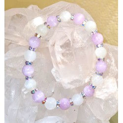 Bracelet Kunzite et Pierre...