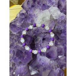 Bracelet Sélénite et...