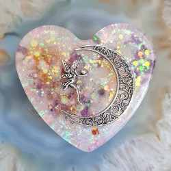 Orgonite cœur Fée