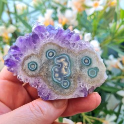 Tranche améthyste en...