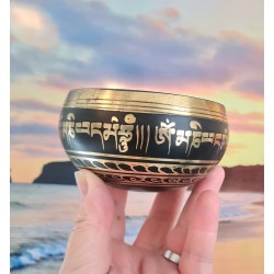 Bol chantant moulé gravé 007