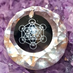 Pendentif Obsidienne noire...