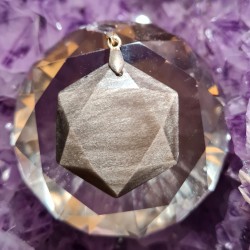 Pendentif Obsidienne...