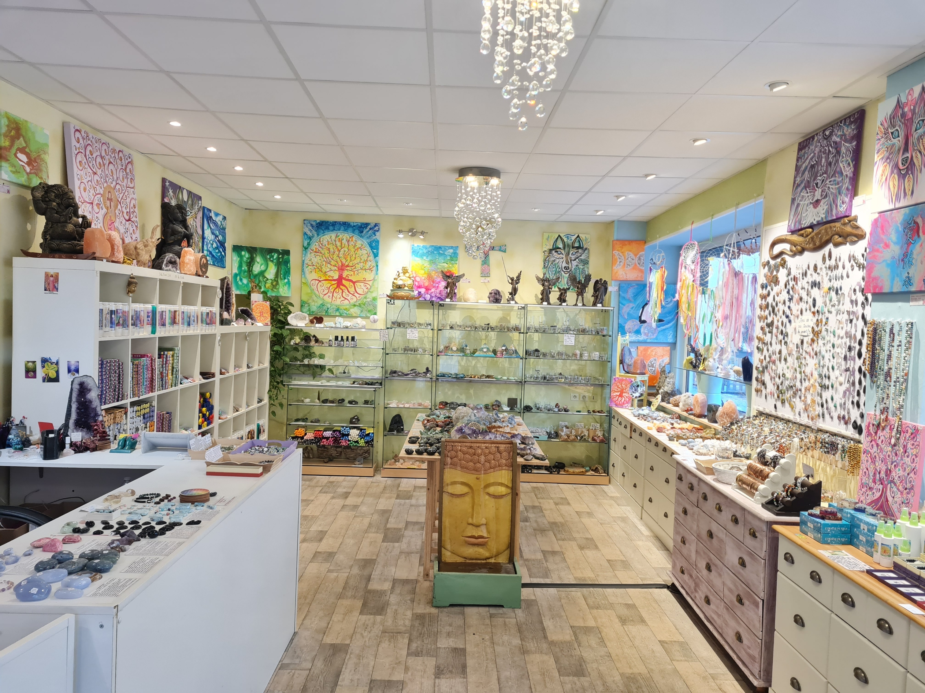 Vue de la boutique