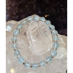 Bracelet Topaze Bleue